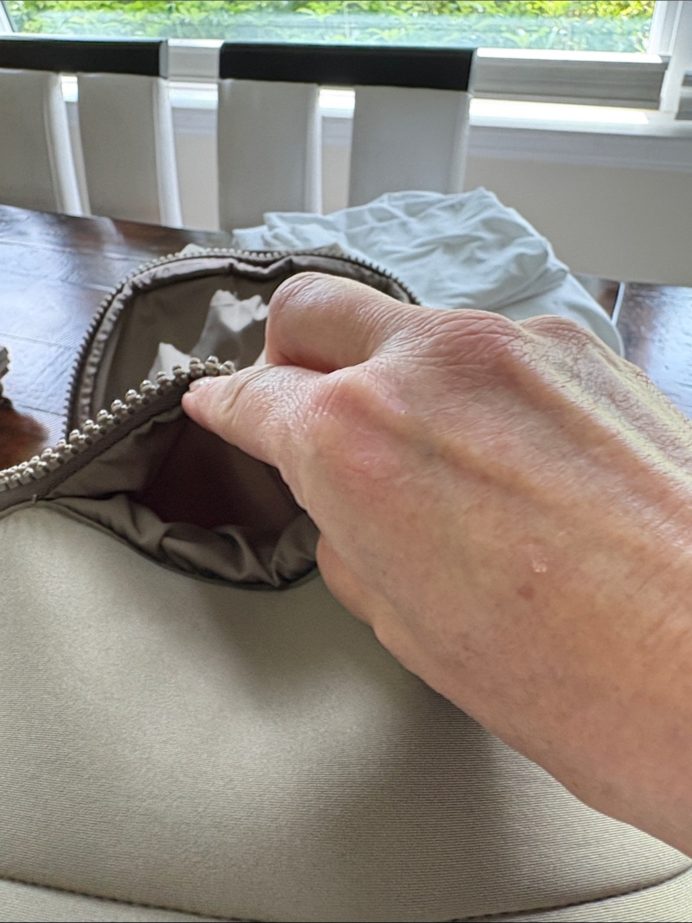Dagne Dover Backpack in Taupe Neutral - Picture 9 of 14